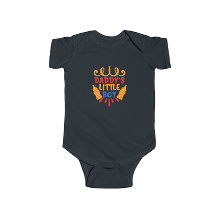 Daddy's Little Boy Infant Bodysuit – Cute Baby Onesie Gift