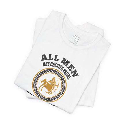 All Men Are Created Equal December T-Shirt | December Birthday Tee