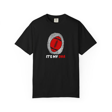 Red Football DNA T-Shirt | Small Graphic Tee, Sports Logo