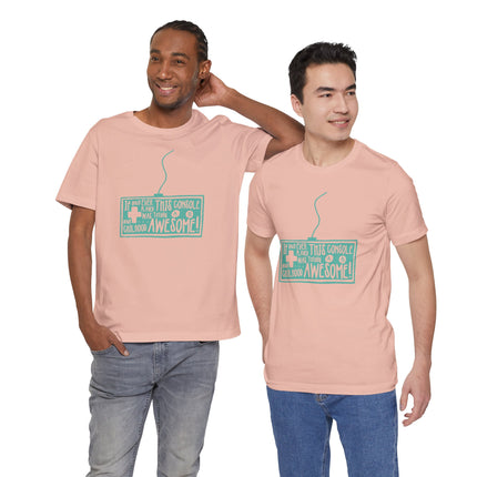 Retro Gaming Tee – “If You Played This Console When You Were Young, Then Your Childhood Was Awesome”
