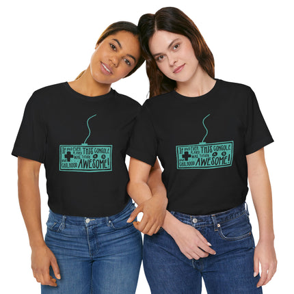 Retro Gaming Tee – “If You Played This Console When You Were Young, Then Your Childhood Was Awesome”