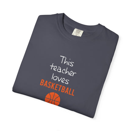 This Teacher Loves Basketball T-shirt | Basketball Teacher Tee