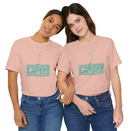 Retro Gaming Tee – “If You Played This Console When You Were Young, Then Your Childhood Was Awesome”