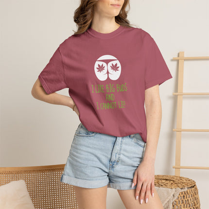 I Like Big Bugs and I Cannot Lie T-shirt | Bug Eyes Leaf Graphic