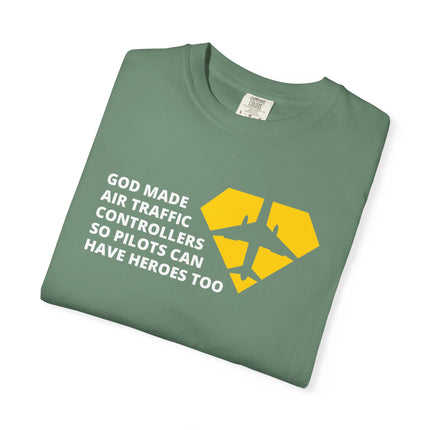 Air Traffic Controllers Superman Logo T-shirt | Pilot Appreciation Tee