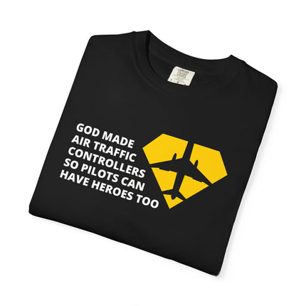 Air Traffic Controllers Superman Logo T-shirt | Pilot Appreciation Tee