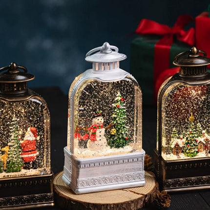 Christmas Decoration Scene Layout Window