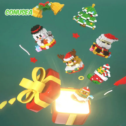 Christmas Gifts Micro Building Block Series