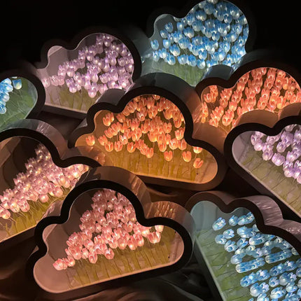 Cloud Tulip Mirror Lamp
